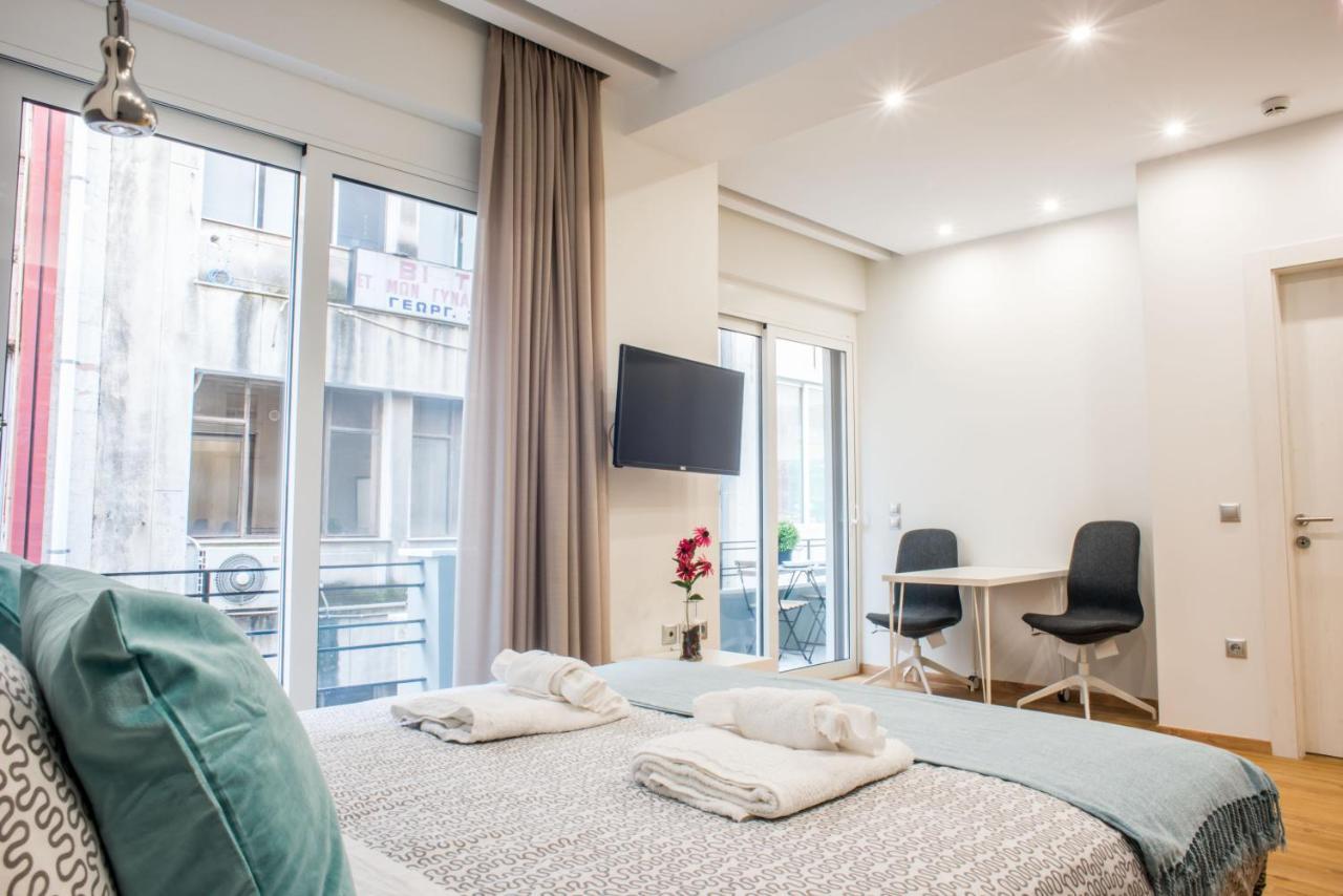 A25 Pristine & Sunny Flat With Balcony At Downtown Athens Apartman Kültér fotó